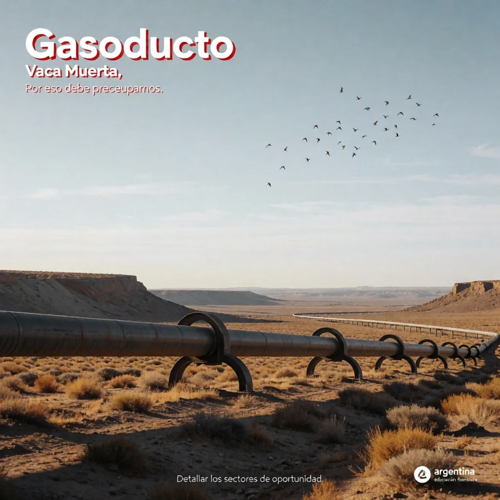 Infraestructura energética en Vaca Muerta