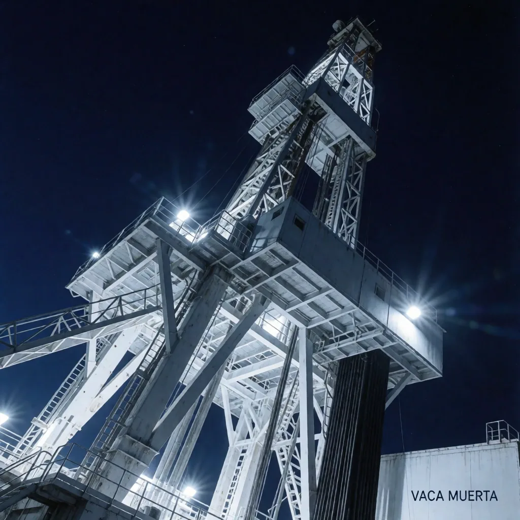 Operaciones nocturnas en Vaca Muerta